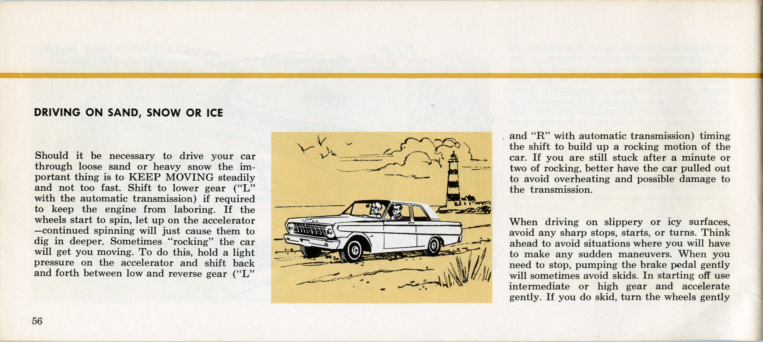 1964 Ford Falcon Owners Manual Page 43